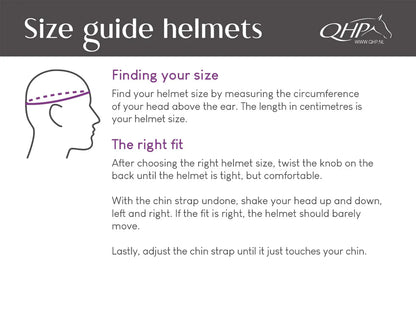 Cascos Safety helmet Dallas-XC QHP para equitación - vista 4