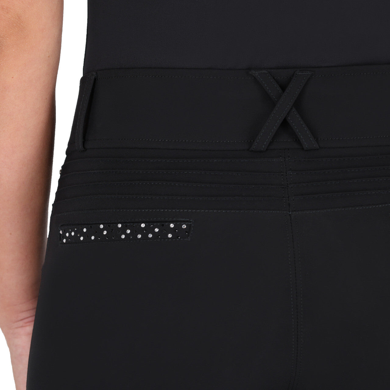 Pantalones Pantalón Breeches Oakleigh leg grip QHP para equitación - vista 12