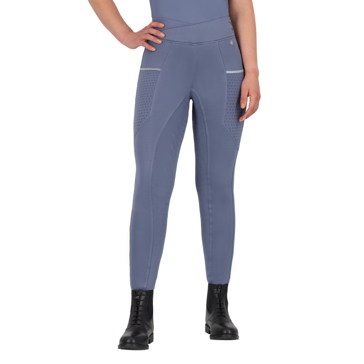 Mallas Aubree leg grip QHP para equitación - vista 38
