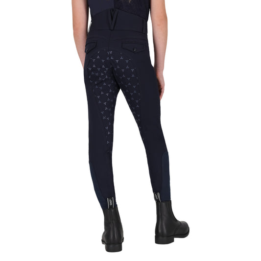 Pantalones Pantalón Breeches Aubree Junior full grip QHP para equitación - vista 2