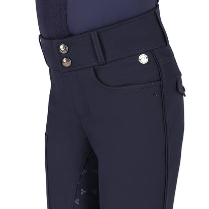 Pantalones Pantalón Breeches Aubree Junior full grip QHP para equitación - vista 14