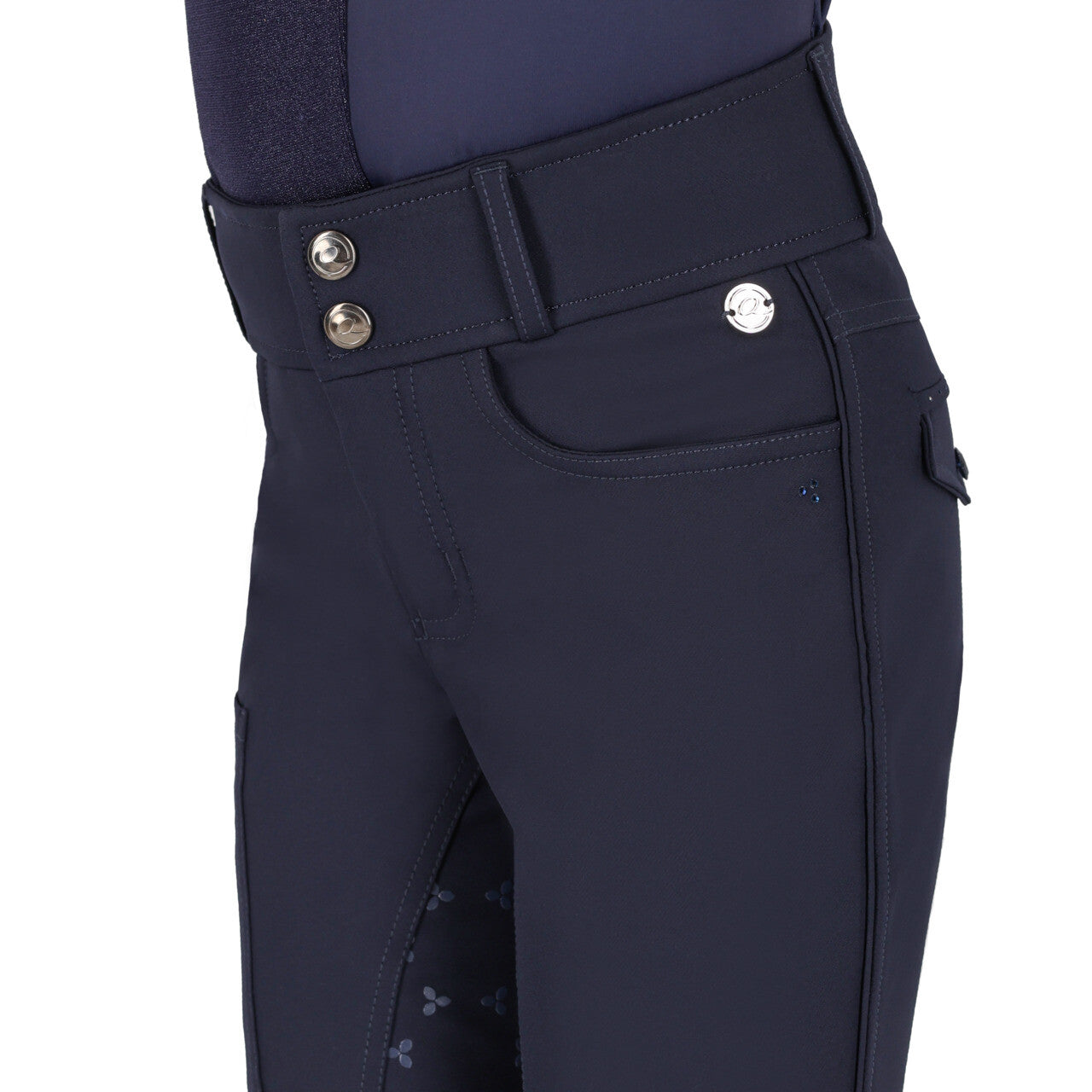 Pantalones Pantalón Breeches Aubree Junior full grip QHP para equitación - vista 39