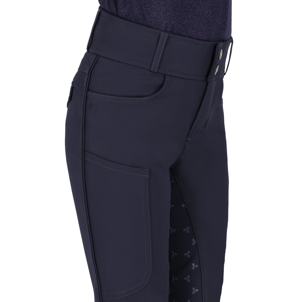 Pantalones Pantalón Breeches Aubree Junior full grip QHP para equitación - vista 15