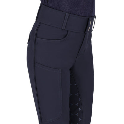 Pantalones Pantalón Breeches Aubree Junior full grip QHP para equitación - vista 40