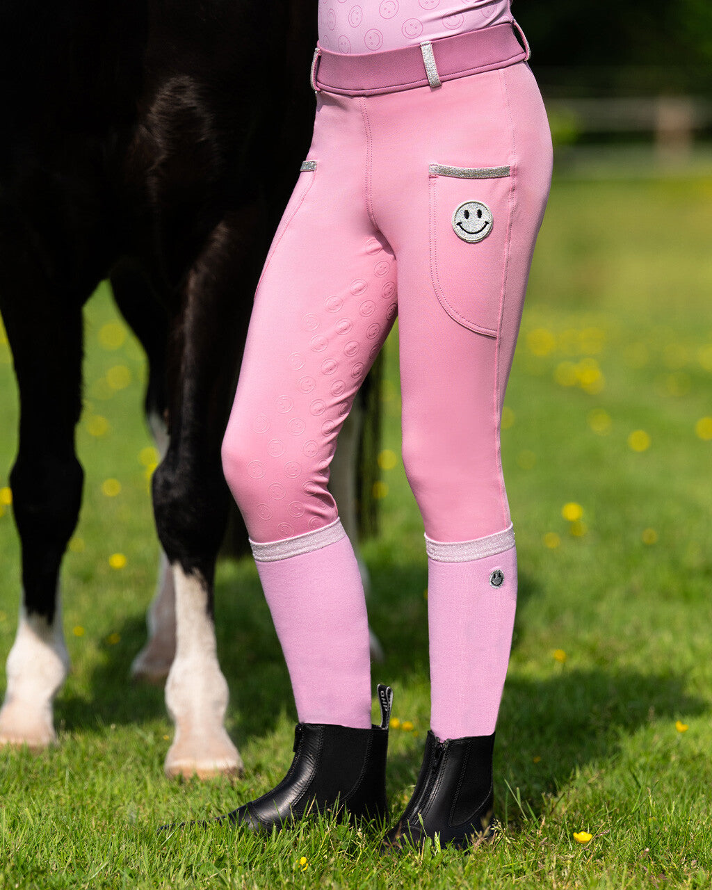 Mallas Rosalynn Junior full grip QHP para equitación - vista 32