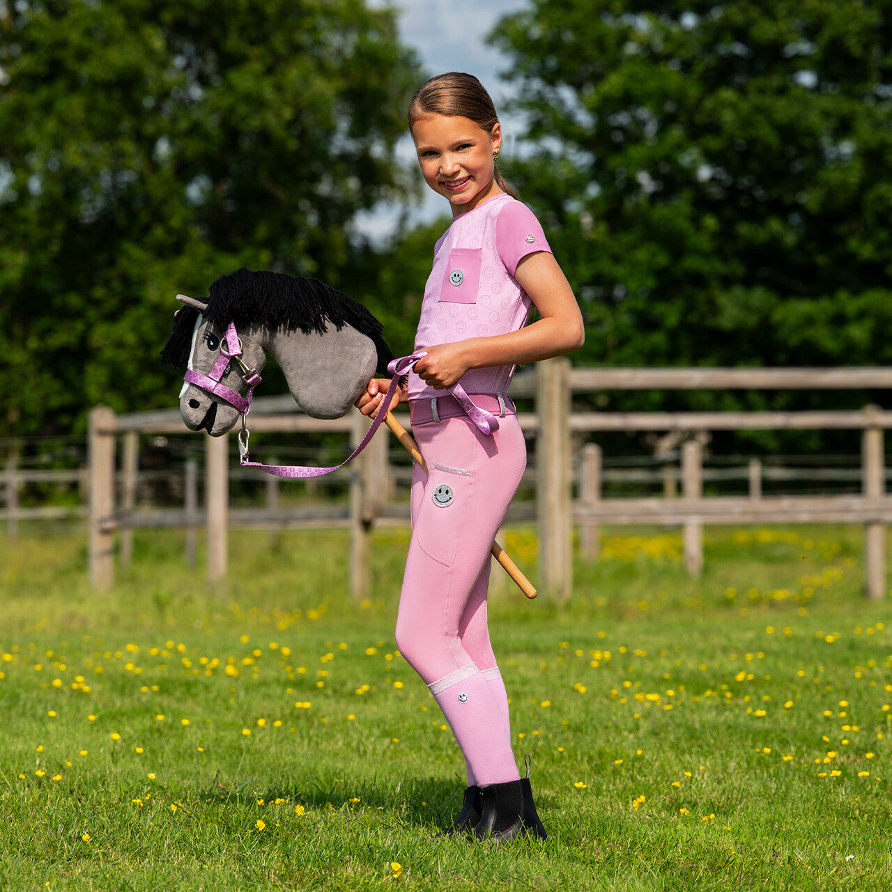 Mallas Rosalynn Junior full grip QHP para equitación - vista 20