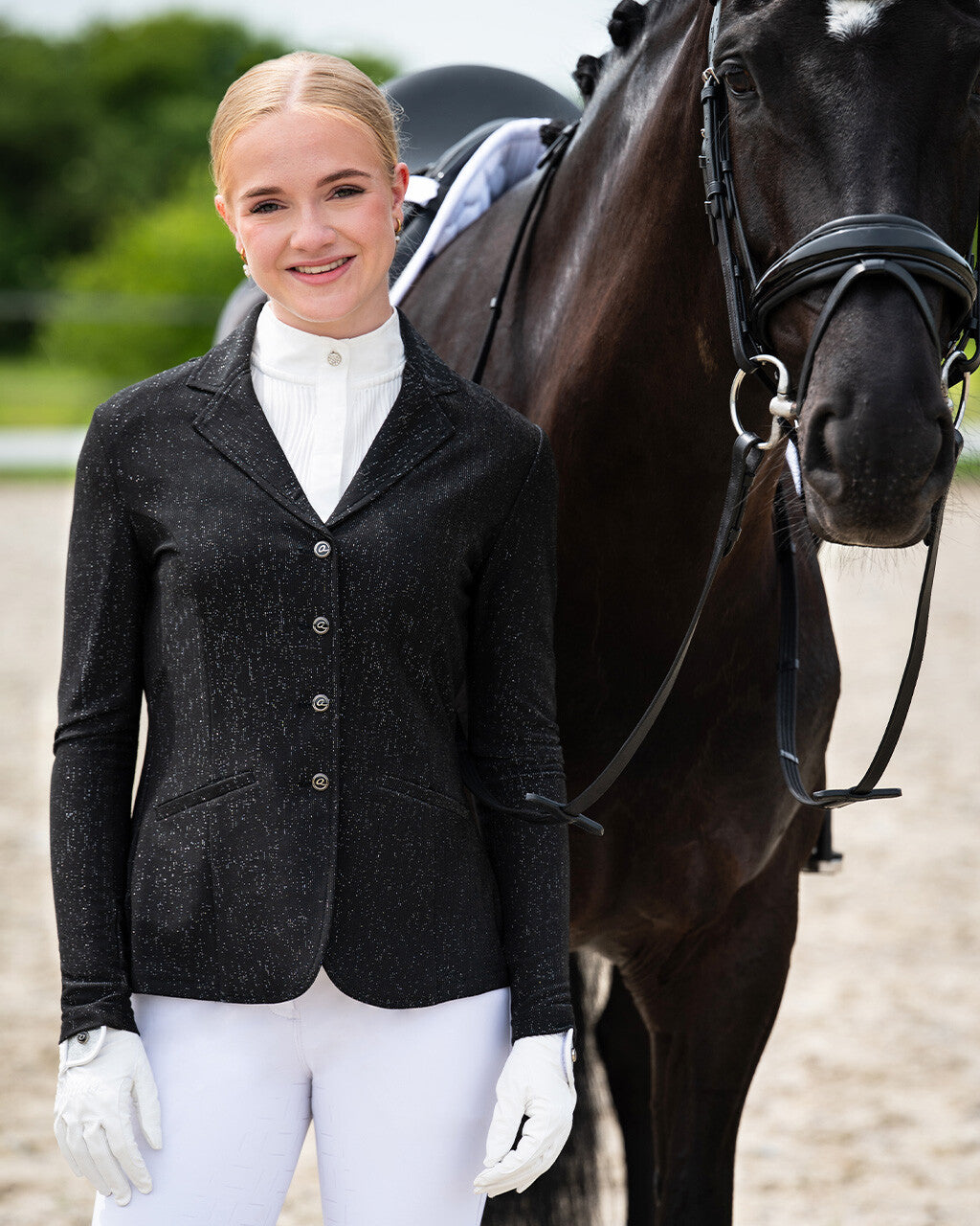 Chaqueta Competition jacket Kynlee QHP para equitación - vista 32