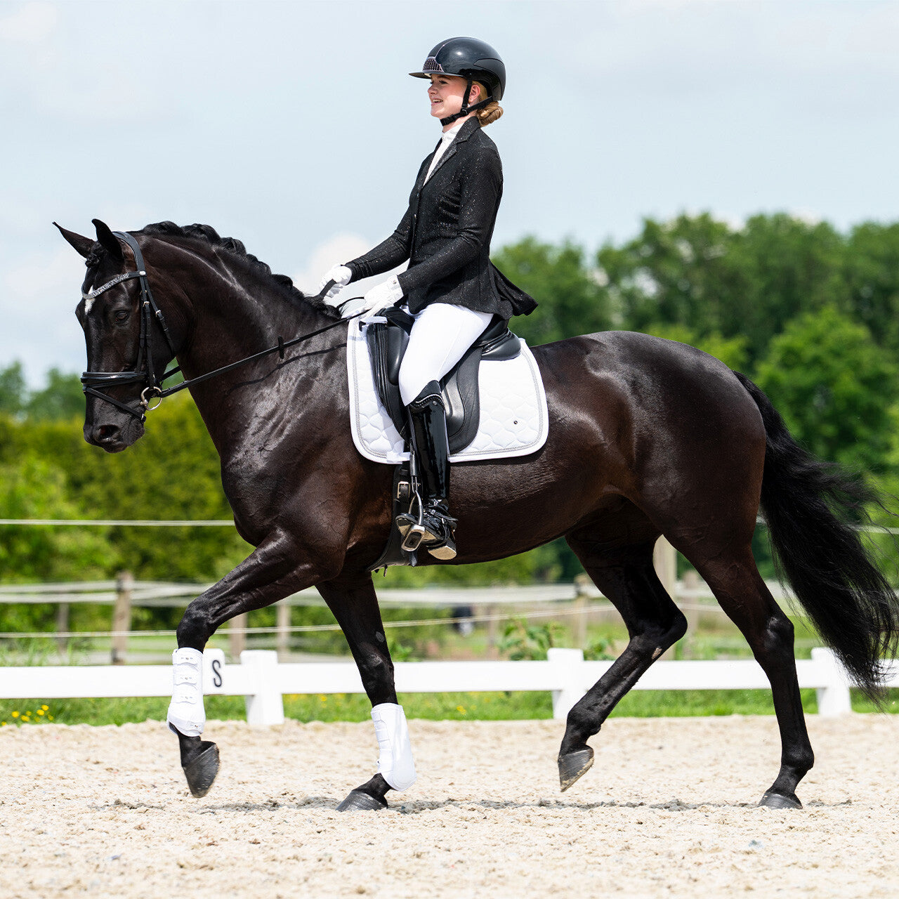 Chaqueta Competition jacket Kynlee QHP para equitación - vista 10