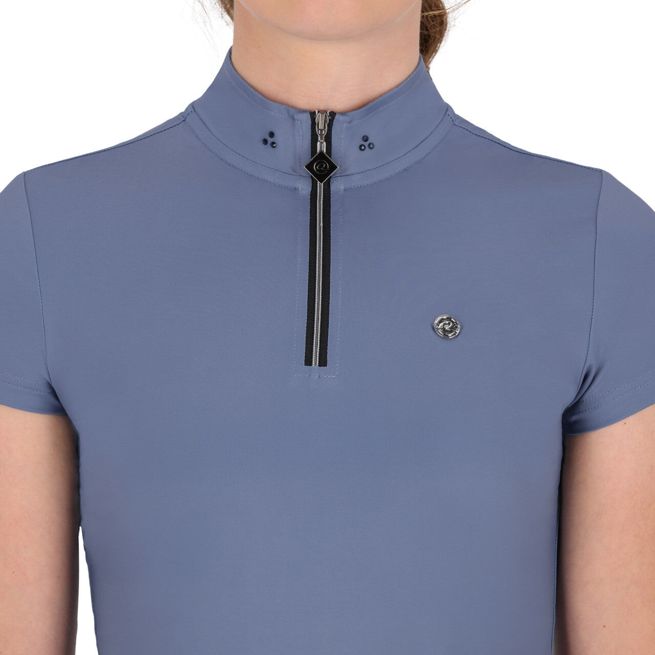 Polo / Camiseta Sport shirt manga corta Aubree QHP para equitación - vista 32