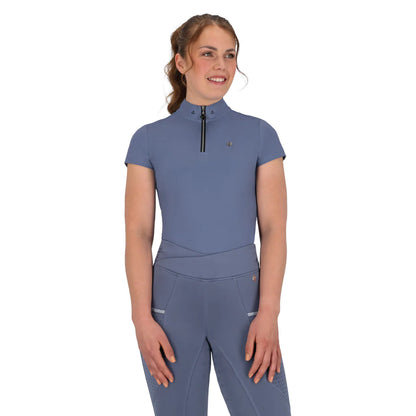 Polo / Camiseta Sport shirt manga corta Aubree QHP para equitación - vista 18
