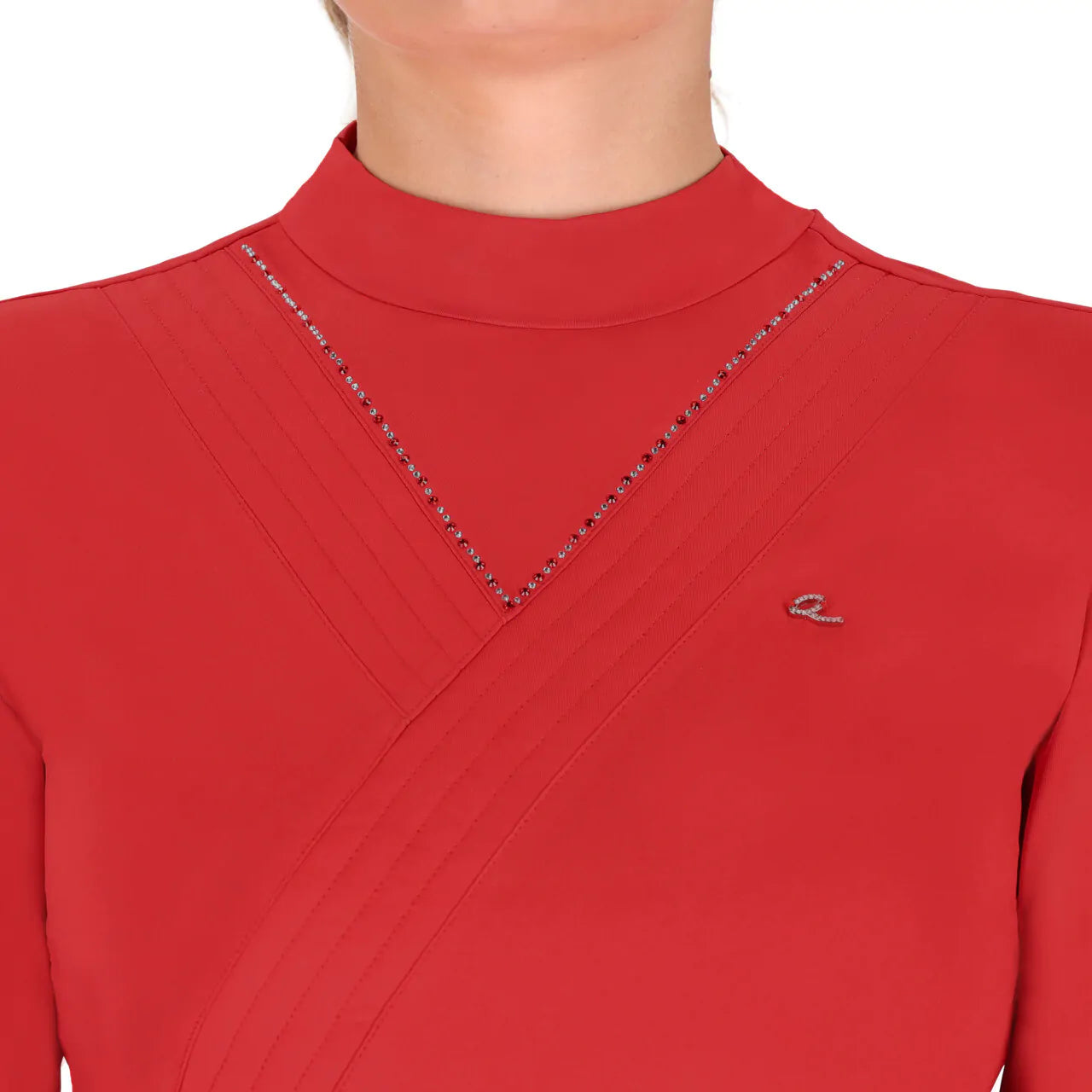 Polo / Camiseta Sport shirt manga larga Oakleigh QHP para equitación - vista 4