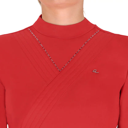 Polo / Camiseta Sport shirt manga larga Oakleigh QHP para equitación - vista 4