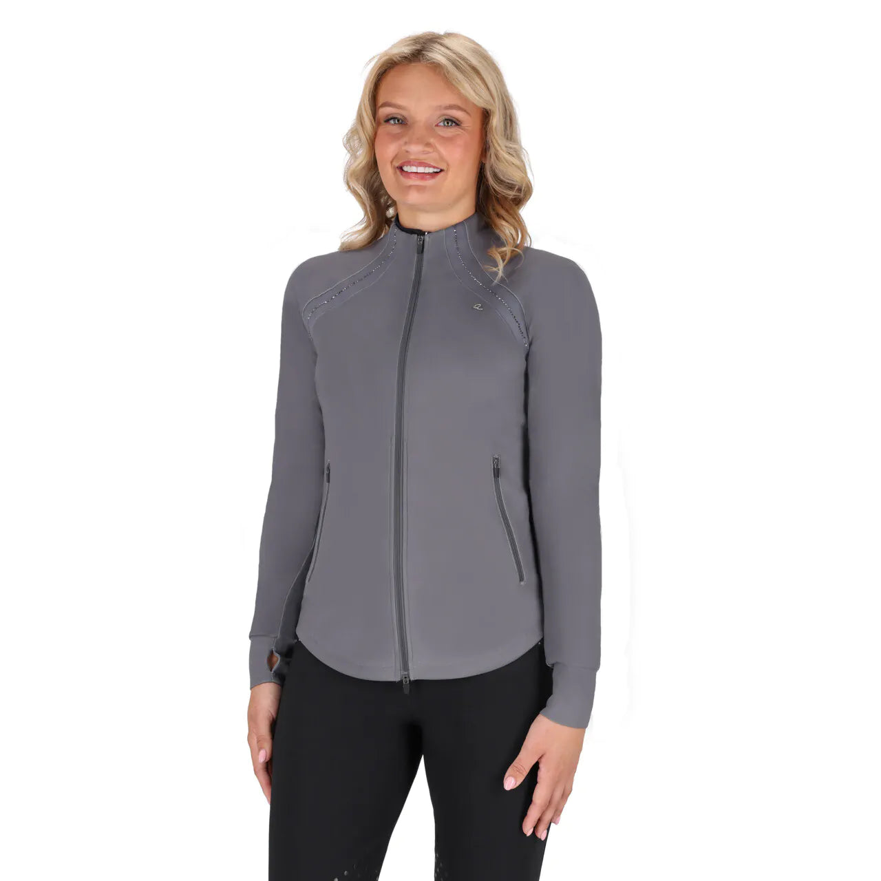 Chaqueta Sweat jacket Oakleigh QHP para equitación - vista 16