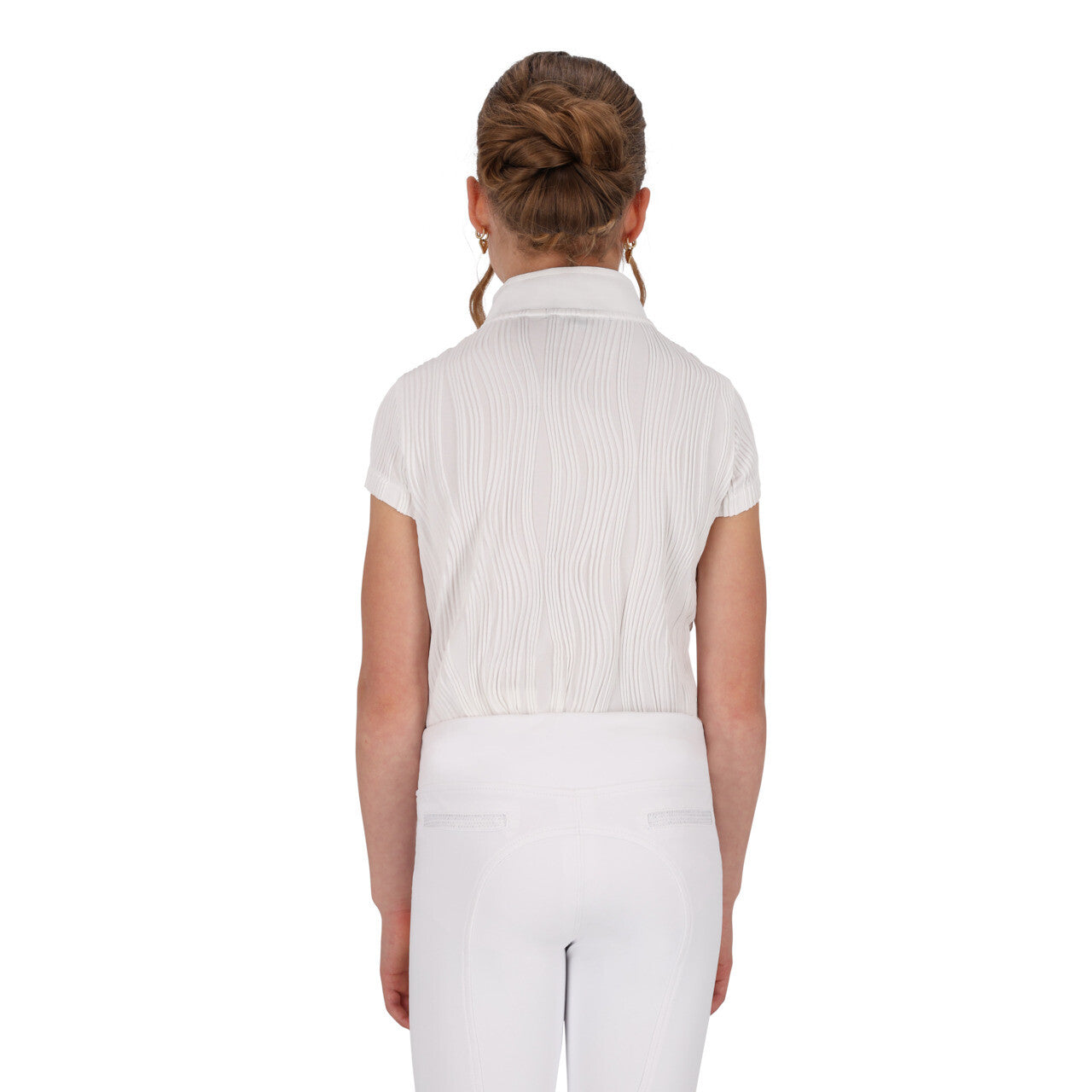 Polo / Camiseta Competition shirt Kynlee Junior QHP para equitación - vista 38