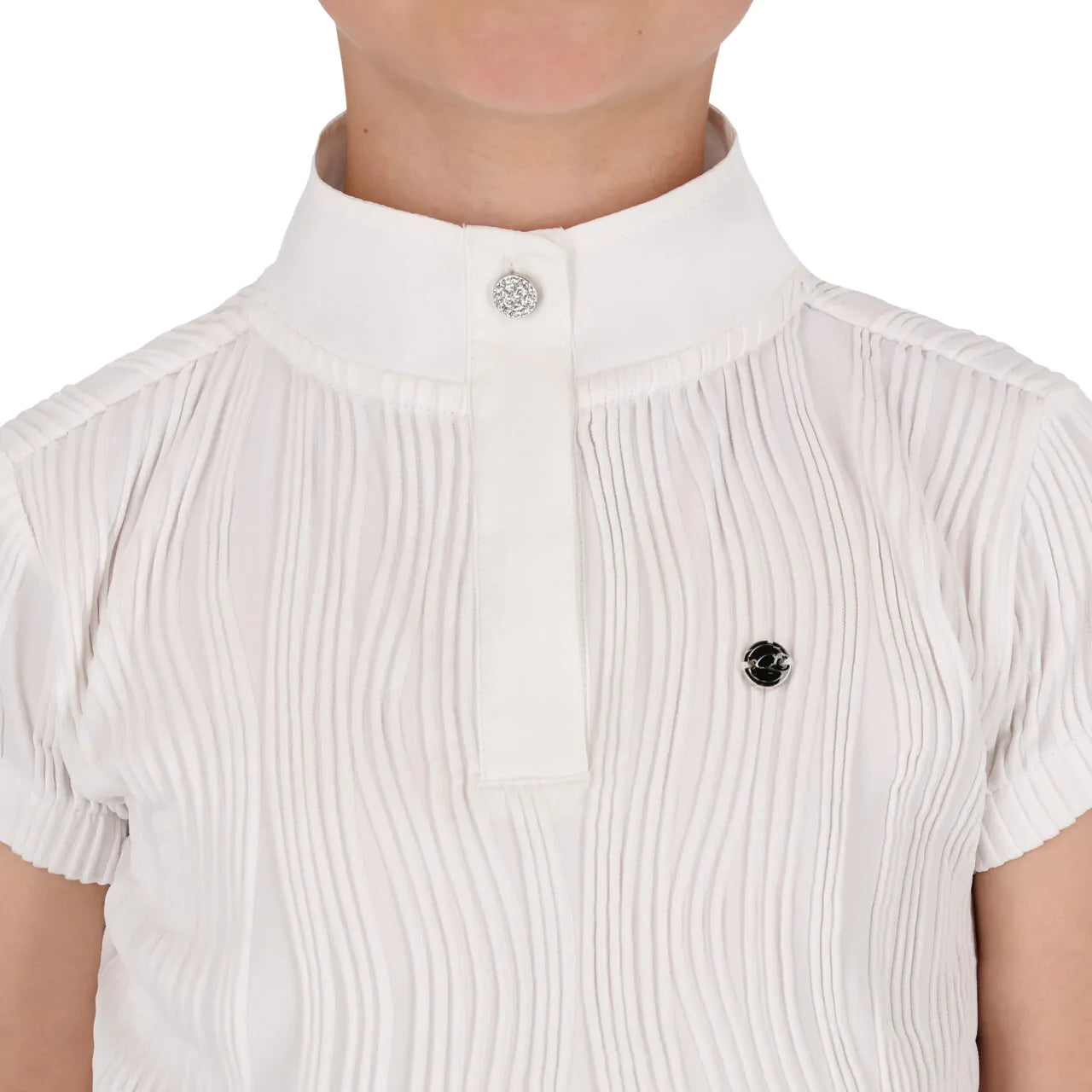 Polo / Camiseta Competition shirt Kynlee Junior QHP para equitación - vista 4