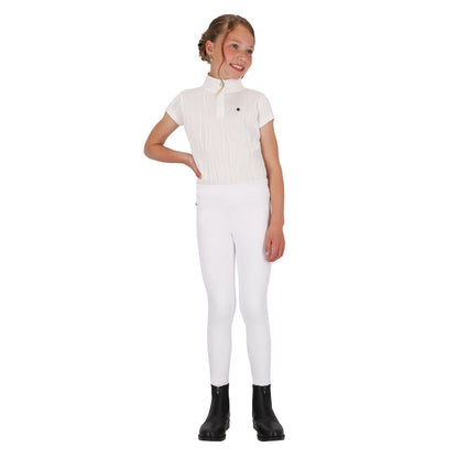 Polo / Camiseta Competition shirt Kynlee Junior QHP para equitación - vista 5