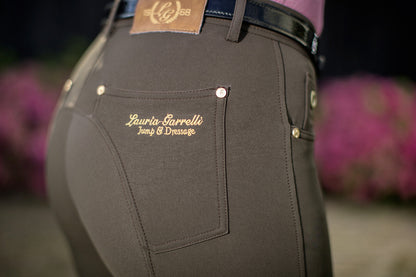 Silicone Knee Patch Breeches Lauria Garrelli LG Basic Breeches with Silicone detalle 9