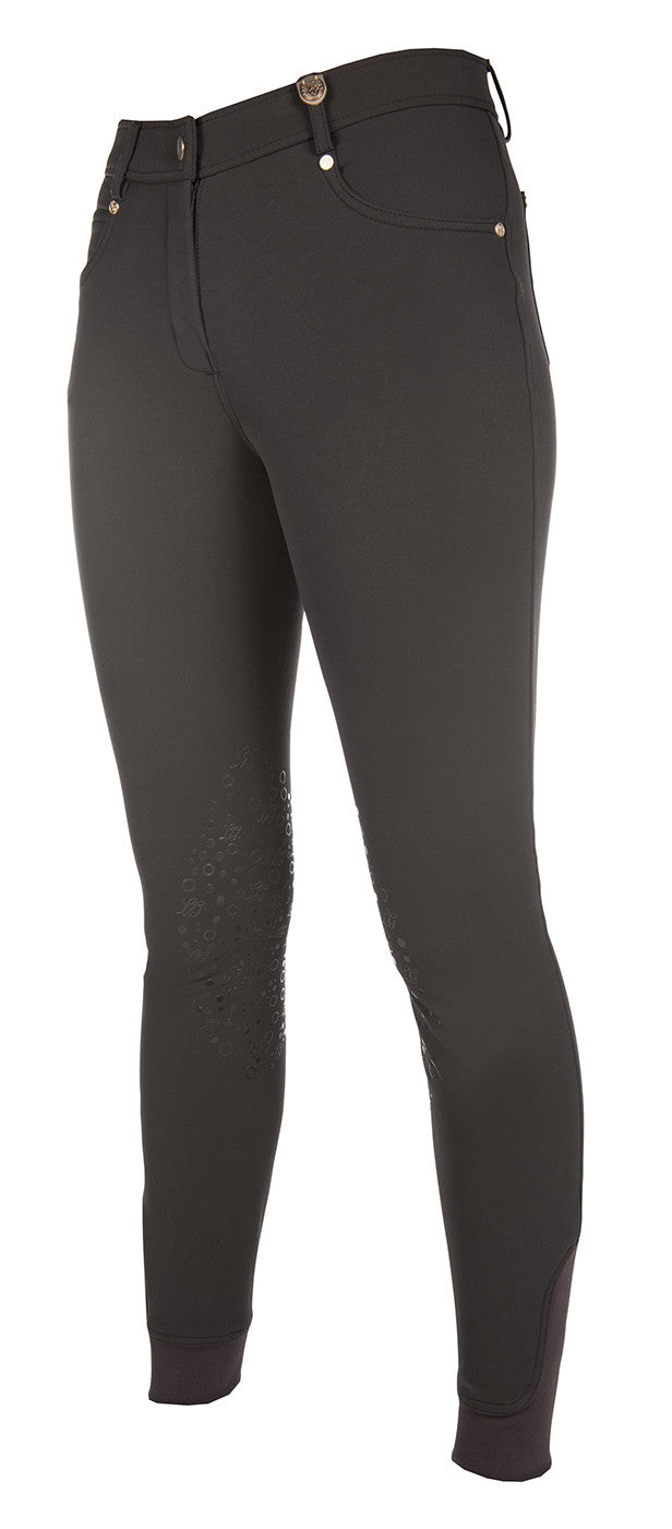Silicone Knee Patch Breeches Lauria Garrelli LG Basic Breeches with Silicone detalle 2