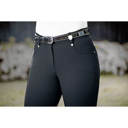 Silicone Knee Patch Breeches Lauria Garrelli LG Basic Breeches with Silicone detalle 11