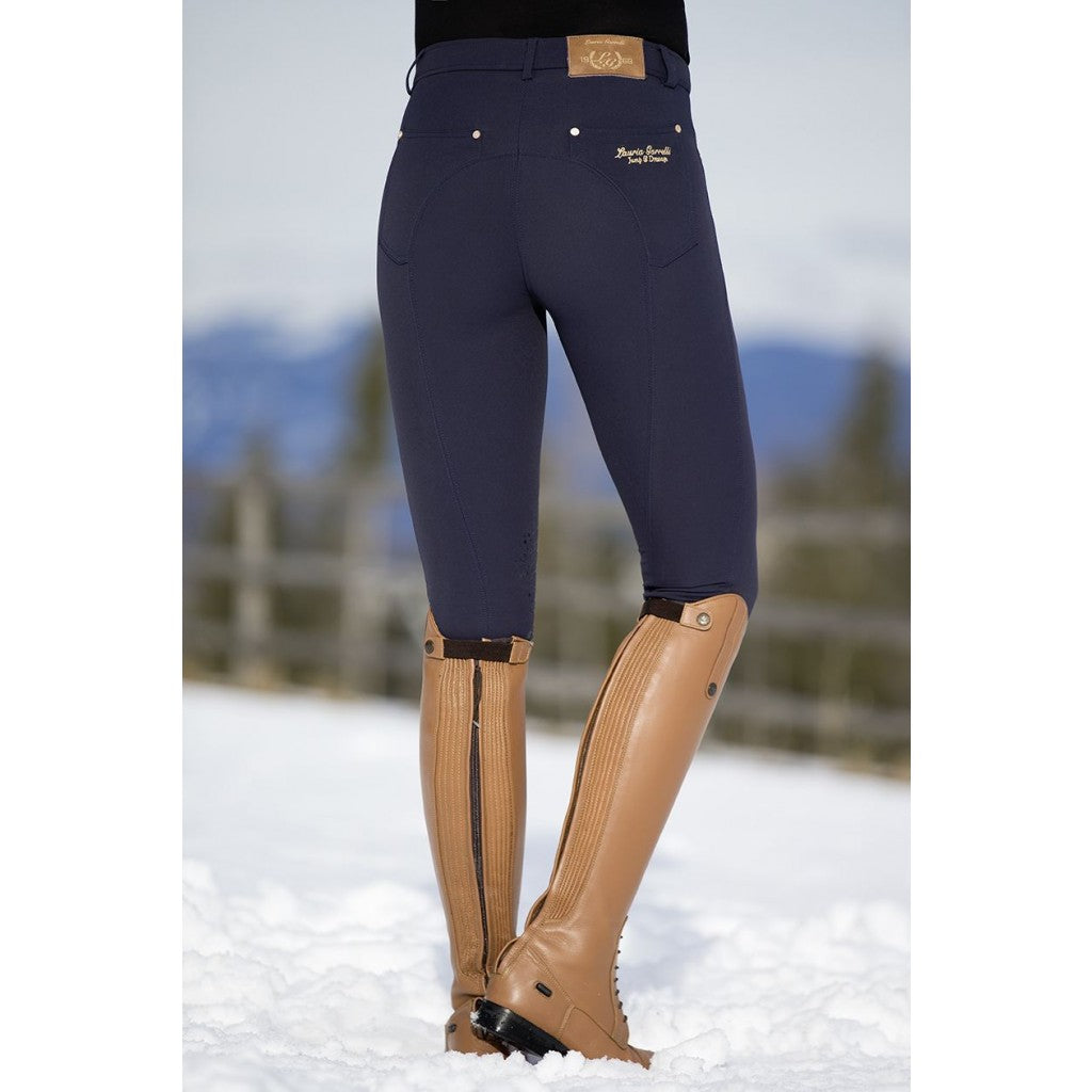 Silicone Knee Patch Breeches Lauria Garrelli LG Basic Breeches with Silicone detalle 7
