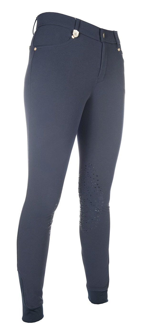Silicone Knee Patch Breeches Lauria Garrelli LG Basic Breeches with Silicone vista principal