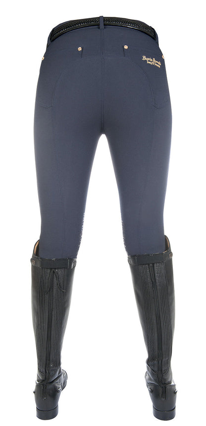 Silicone Knee Patch Breeches Lauria Garrelli LG Basic Breeches with Silicone detalle 6