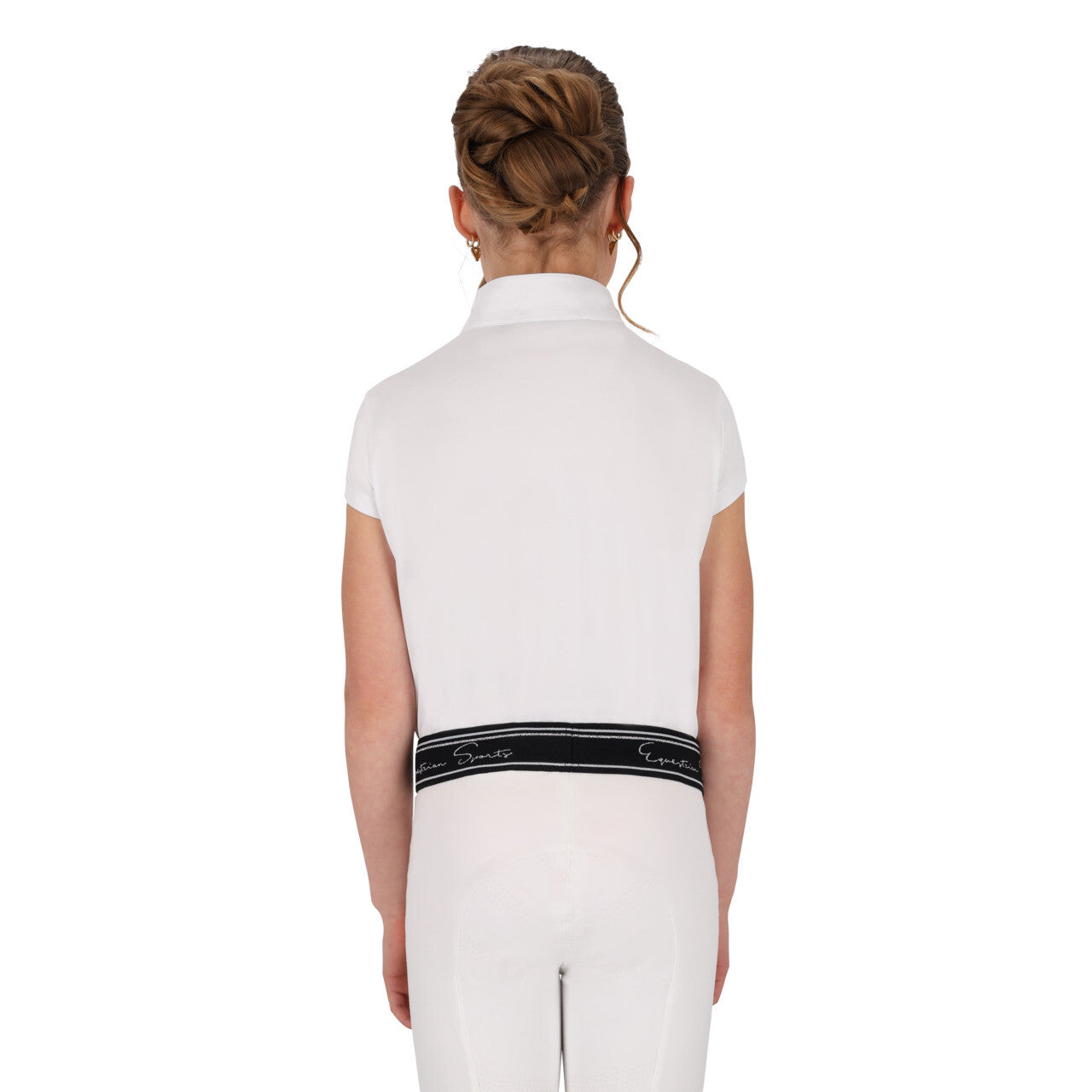 Polo / Camiseta Competition shirt Jipp Junior QHP para equitación - vista 38