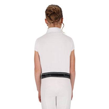 Polo / Camiseta Competition shirt Jipp Junior QHP para equitación