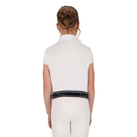 Polo / Camiseta Competition shirt Jipp Junior QHP para equitación
