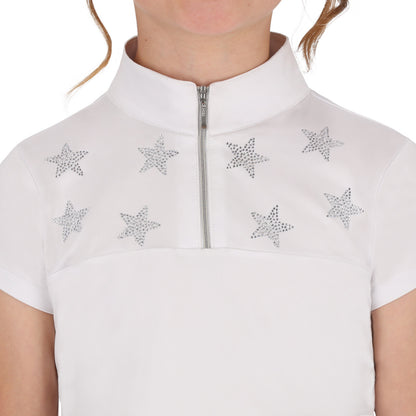 Polo / Camiseta Competition shirt Jipp Junior QHP para equitación - vista 31