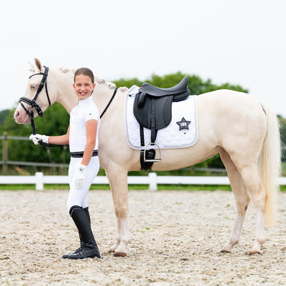 Polo / Camiseta Competition shirt Jipp Junior QHP para equitación - vista 13