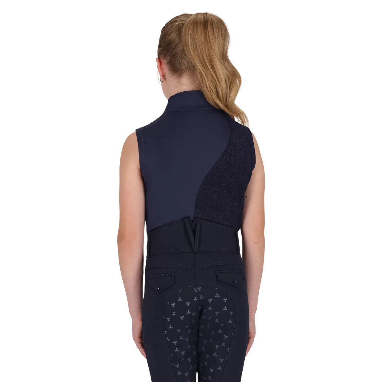 Camisetas Sleeveless parte superior Aubree Junior QHP para equitación - vista 2