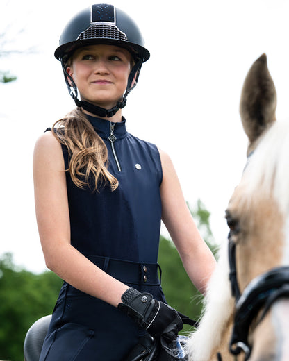 Camisetas Sleeveless parte superior Aubree Junior QHP para equitación - vista 7
