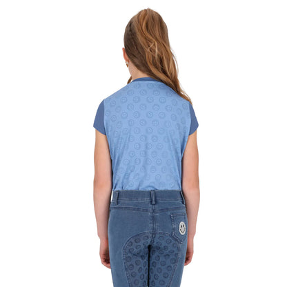 Polo / Camiseta Sport shirt Rosalynn Junior QHP para equitación - vista 2