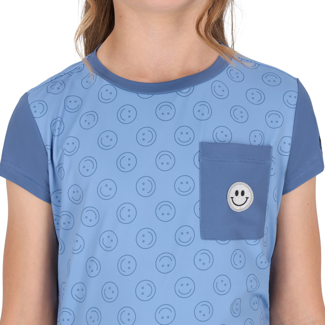 Polo / Camiseta Sport shirt Rosalynn Junior QHP para equitación - vista 31