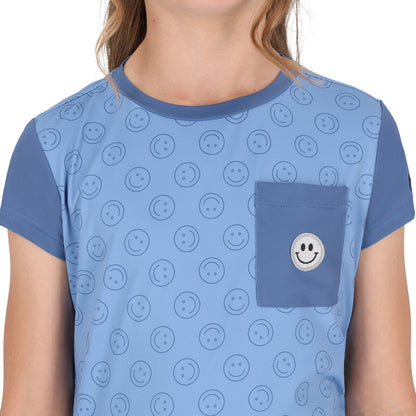 Polo / Camiseta Sport shirt Rosalynn Junior QHP para equitación - vista 39