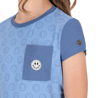 Polo / Camiseta Sport shirt Rosalynn Junior QHP para equitación - vista 24