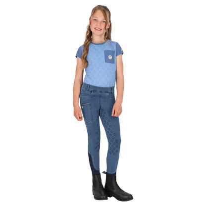 Polo / Camiseta Sport shirt Rosalynn Junior QHP para equitación - vista 8