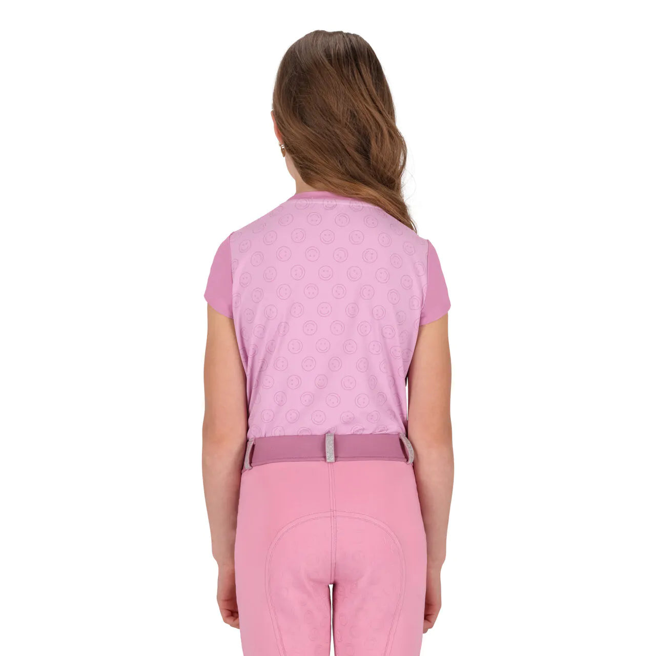 Polo / Camiseta Sport shirt Rosalynn Junior QHP para equitación - vista 18
