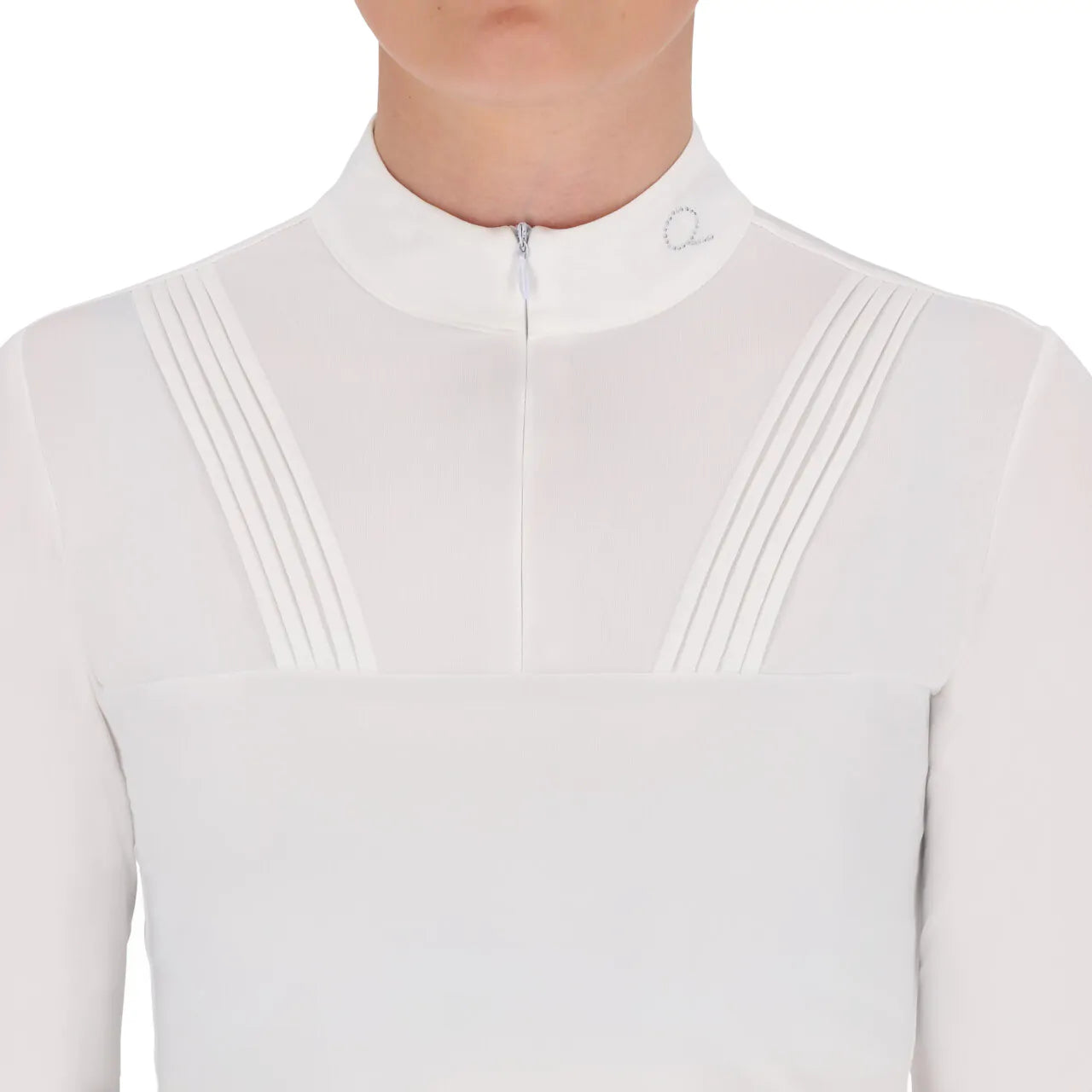 Polo / Camiseta Competition shirt manga larga Vaila QHP para equitación - vista 4