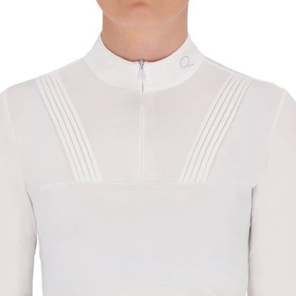Polo / Camiseta Competition shirt manga larga Vaila QHP para equitación - vista 4