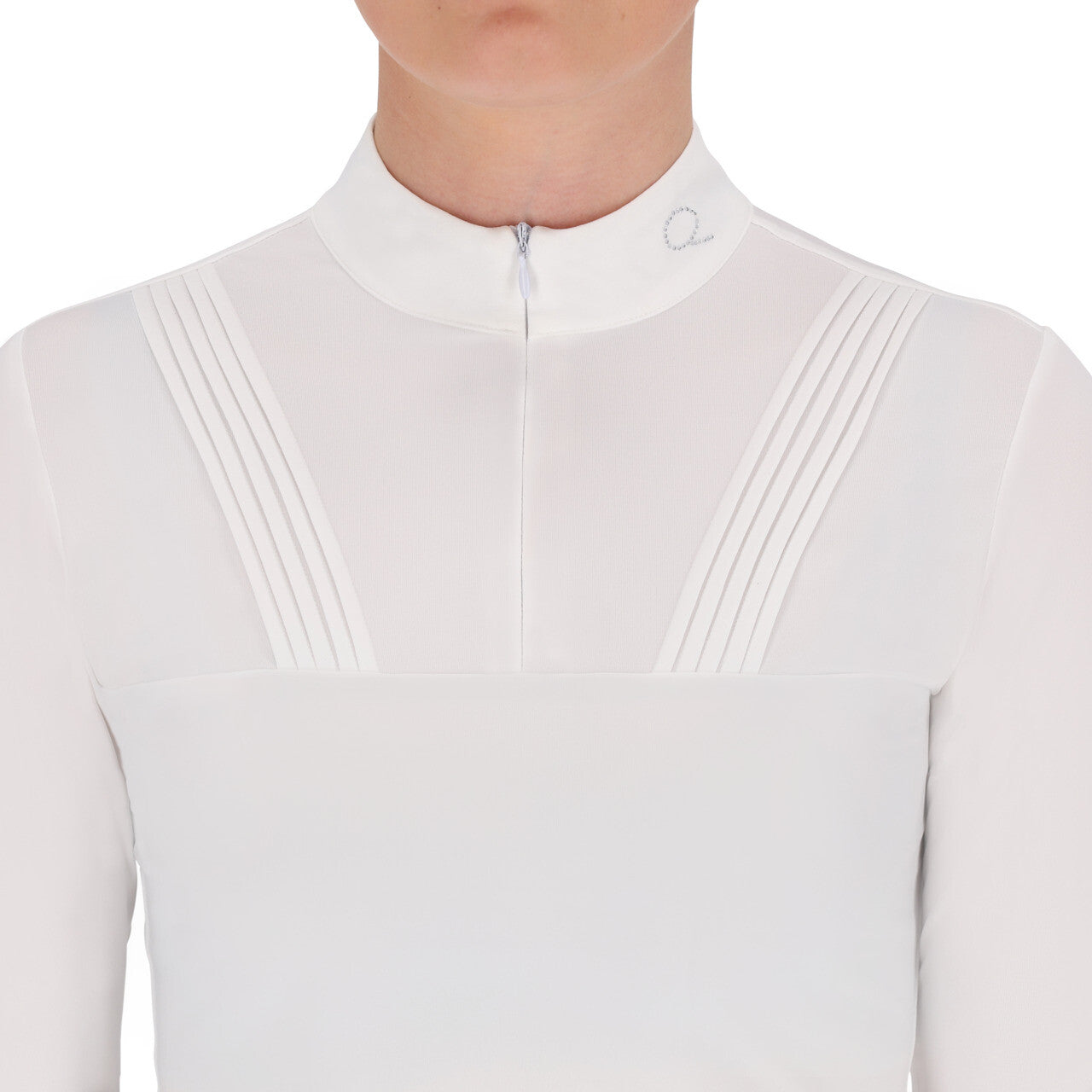 Polo / Camiseta Competition shirt manga larga Vaila QHP para equitación - vista 24