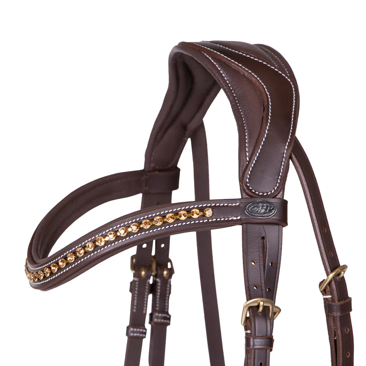 Cabezada inglesa Cabezada inglesa Devi incl. reins QHP para equitación - vista 2