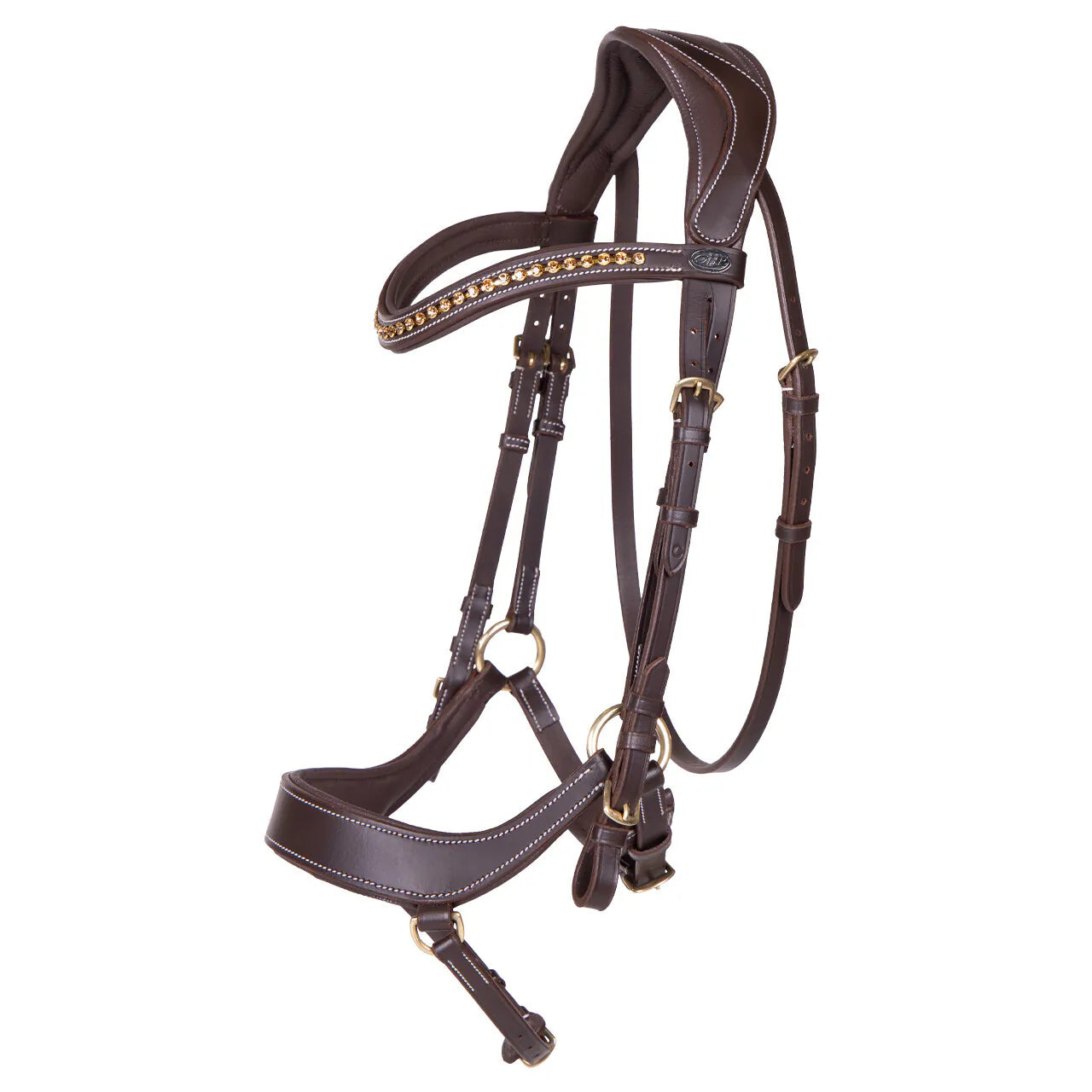Cabezada inglesa Cabezada inglesa Devi incl. reins QHP para equitación - vista 20