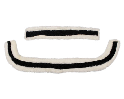 Cabezada inglesa Cabezada inglesa Ontario fur patches QHP para equitación