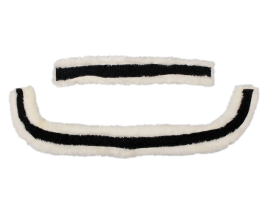 Cabezada inglesa Cabezada inglesa Ontario fur patches QHP para equitación - vista 2