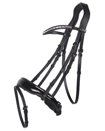 Cabezada inglesa Cabezada inglesa Orlando incl. reins QHP para equitación - vista 21