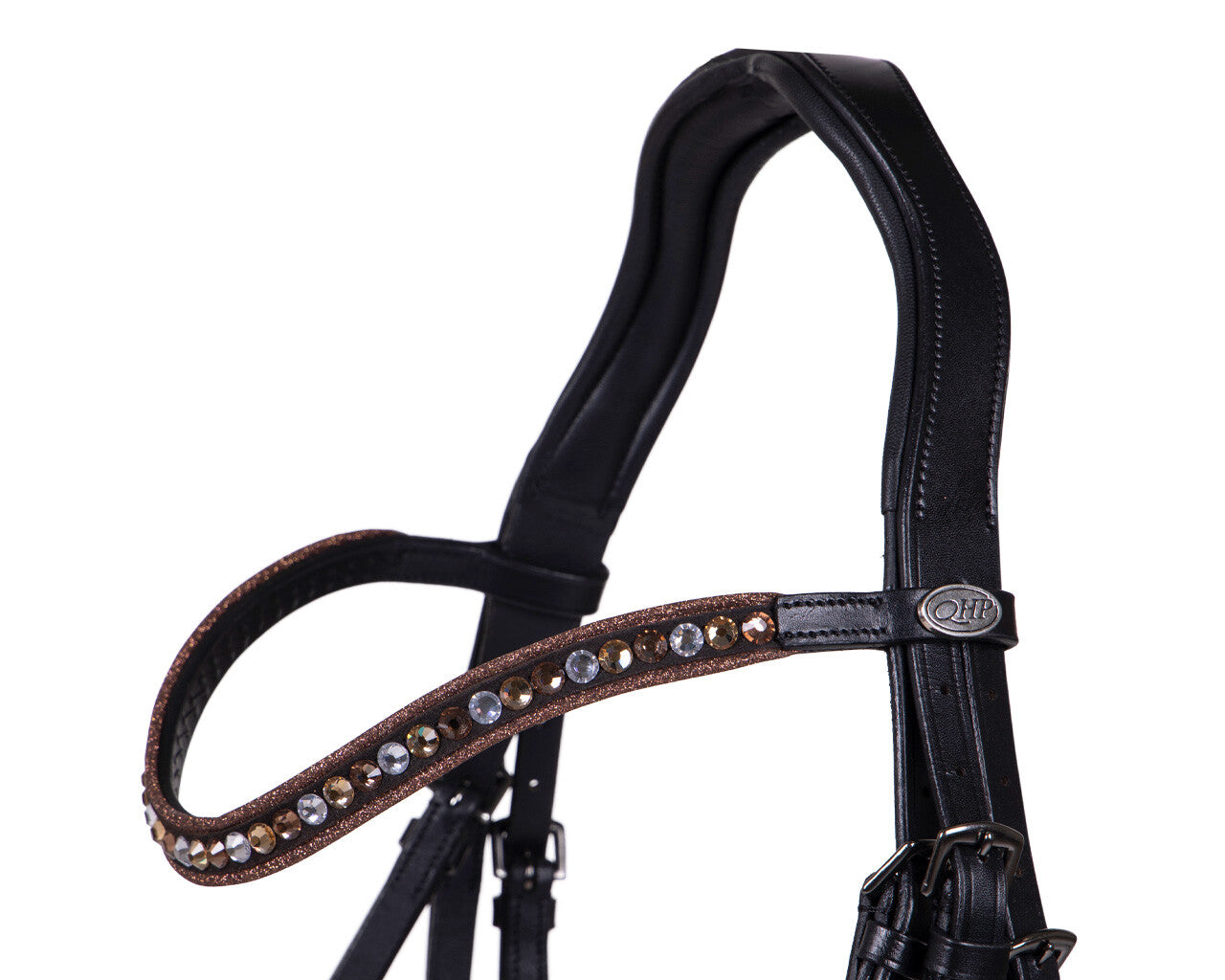 Cabezada inglesa Cabezada inglesa Orlando incl. reins QHP para equitación - vista 38
