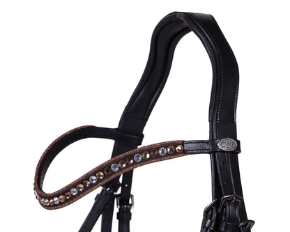 Cabezada inglesa Cabezada inglesa Orlando incl. reins QHP para equitación - vista 38