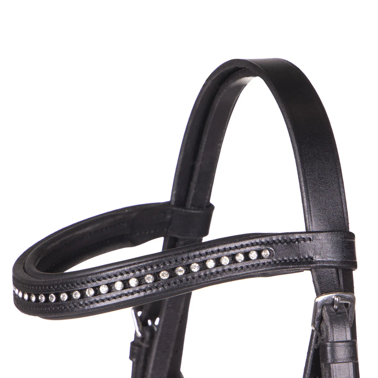 Cabezada inglesa Bridle Beli incl. reins QHP para equitación - vista 2